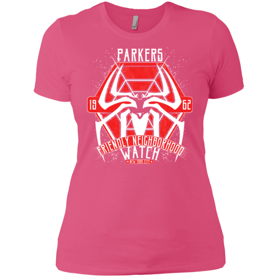 T-Shirts Hot Pink / X-Small Friendly Neighborhood Watch Women's Premium T-Shirt