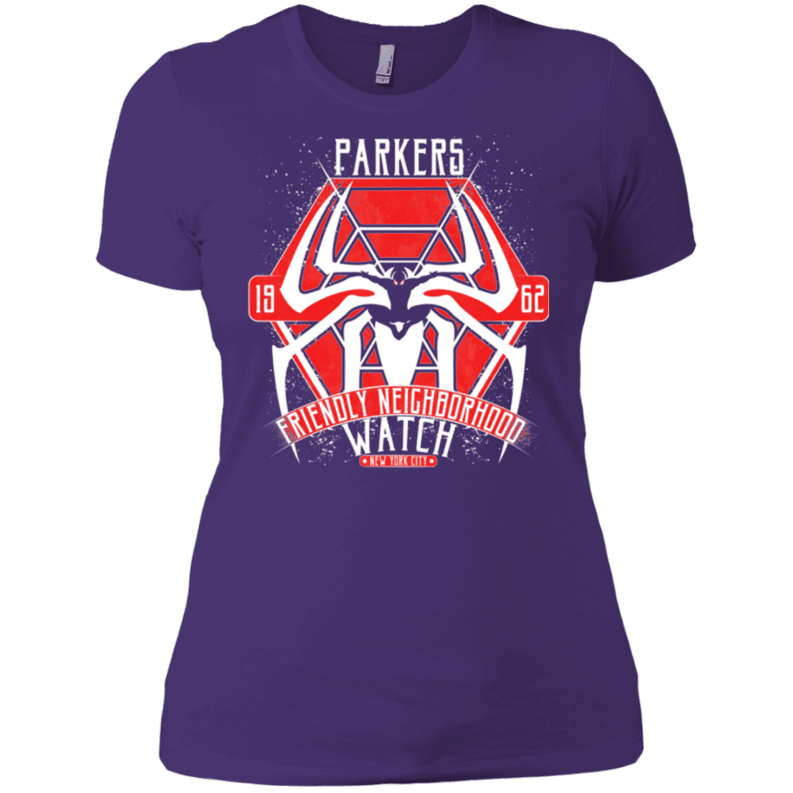 T-Shirts Purple / X-Small Friendly Neighborhood Watch Women's Premium T-Shirt