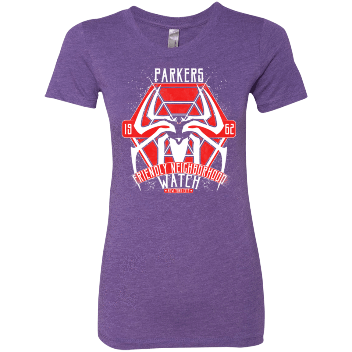 T-Shirts Purple Rush / Small Friendly Neighborhood Watch Women's Triblend T-Shirt
