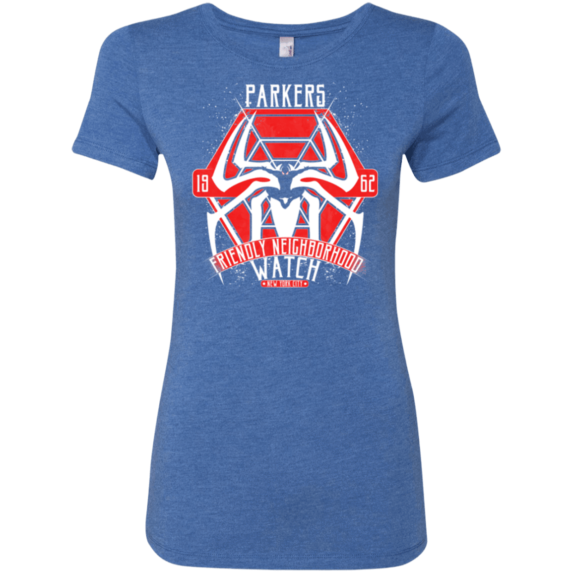 T-Shirts Vintage Royal / Small Friendly Neighborhood Watch Women's Triblend T-Shirt