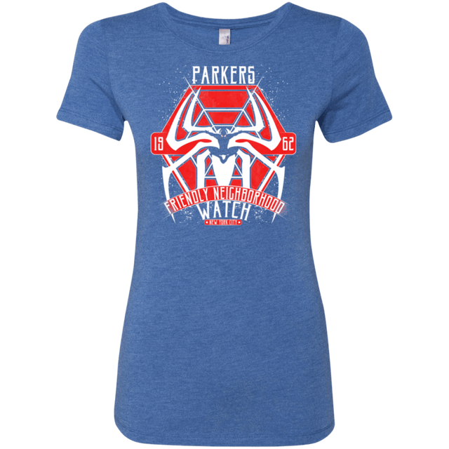 T-Shirts Vintage Royal / Small Friendly Neighborhood Watch Women's Triblend T-Shirt