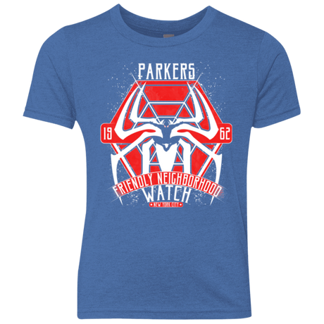 T-Shirts Vintage Royal / YXS Friendly Neighborhood Watch Youth Triblend T-Shirt