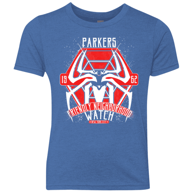 T-Shirts Vintage Royal / YXS Friendly Neighborhood Watch Youth Triblend T-Shirt