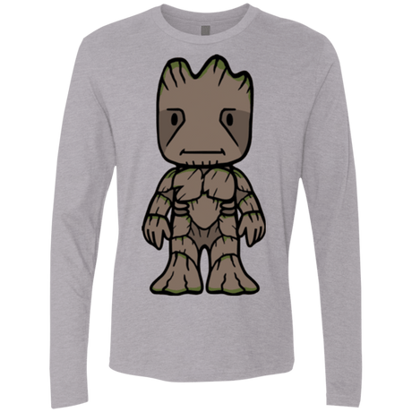 T-Shirts Heather Grey / Small Friendly Tree Men's Premium Long Sleeve