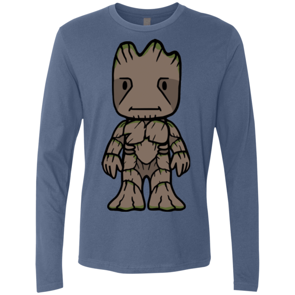 T-Shirts Indigo / Small Friendly Tree Men's Premium Long Sleeve