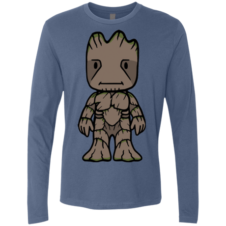 T-Shirts Indigo / Small Friendly Tree Men's Premium Long Sleeve