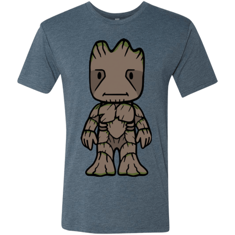 T-Shirts Indigo / Small Friendly Tree Men's Triblend T-Shirt