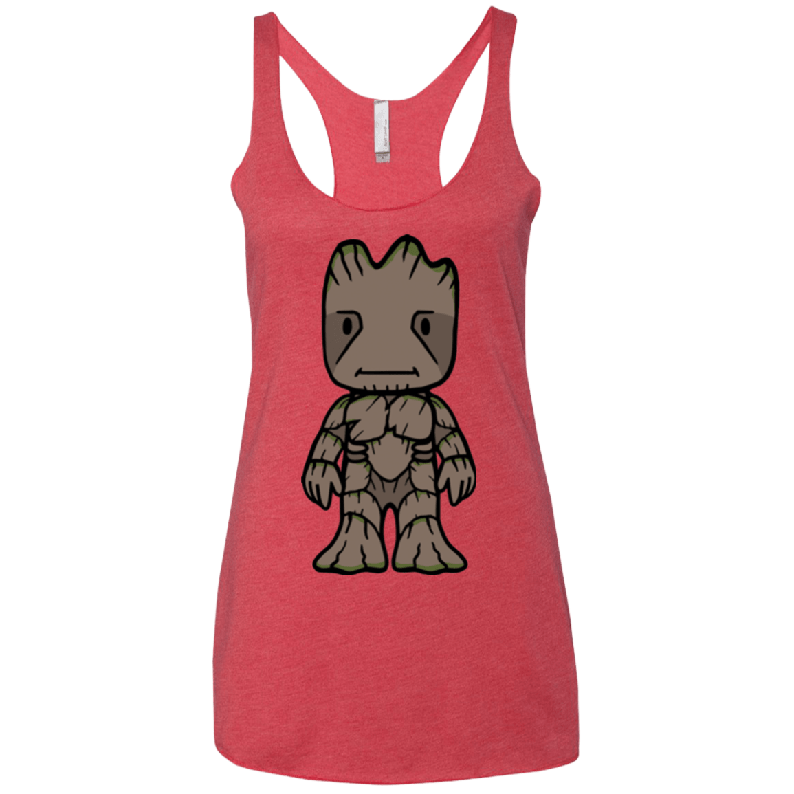 T-Shirts Vintage Red / X-Small Friendly Tree Women's Triblend Racerback Tank