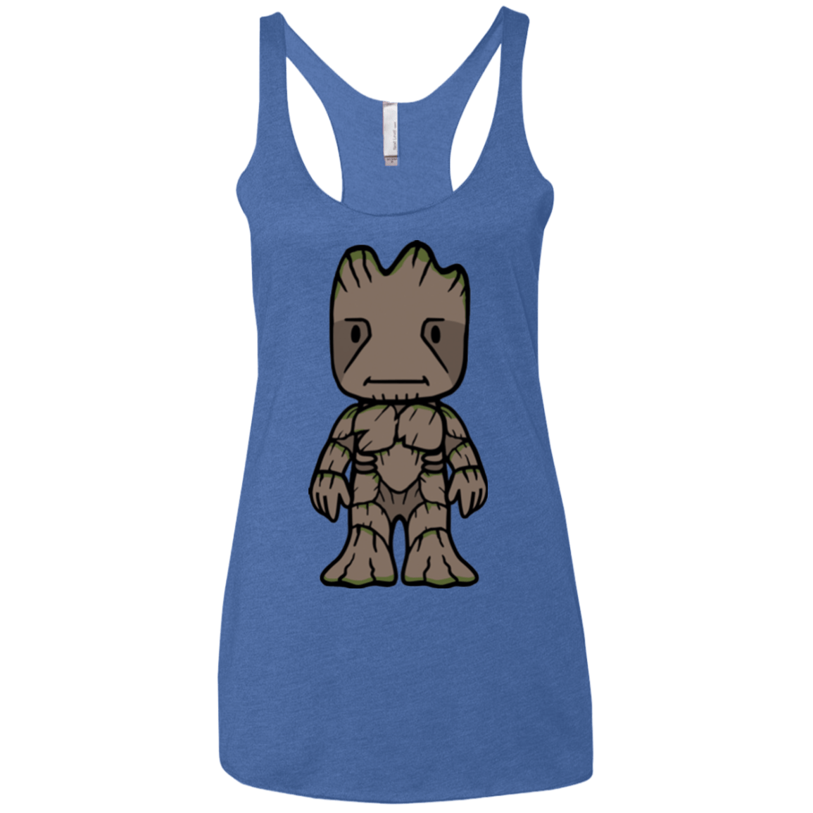 T-Shirts Vintage Royal / X-Small Friendly Tree Women's Triblend Racerback Tank