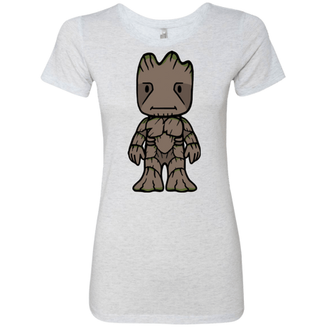 T-Shirts Heather White / Small Friendly Tree Women's Triblend T-Shirt