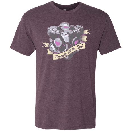 T-Shirts Vintage Purple / Small Friends till the End Men's Triblend T-Shirt