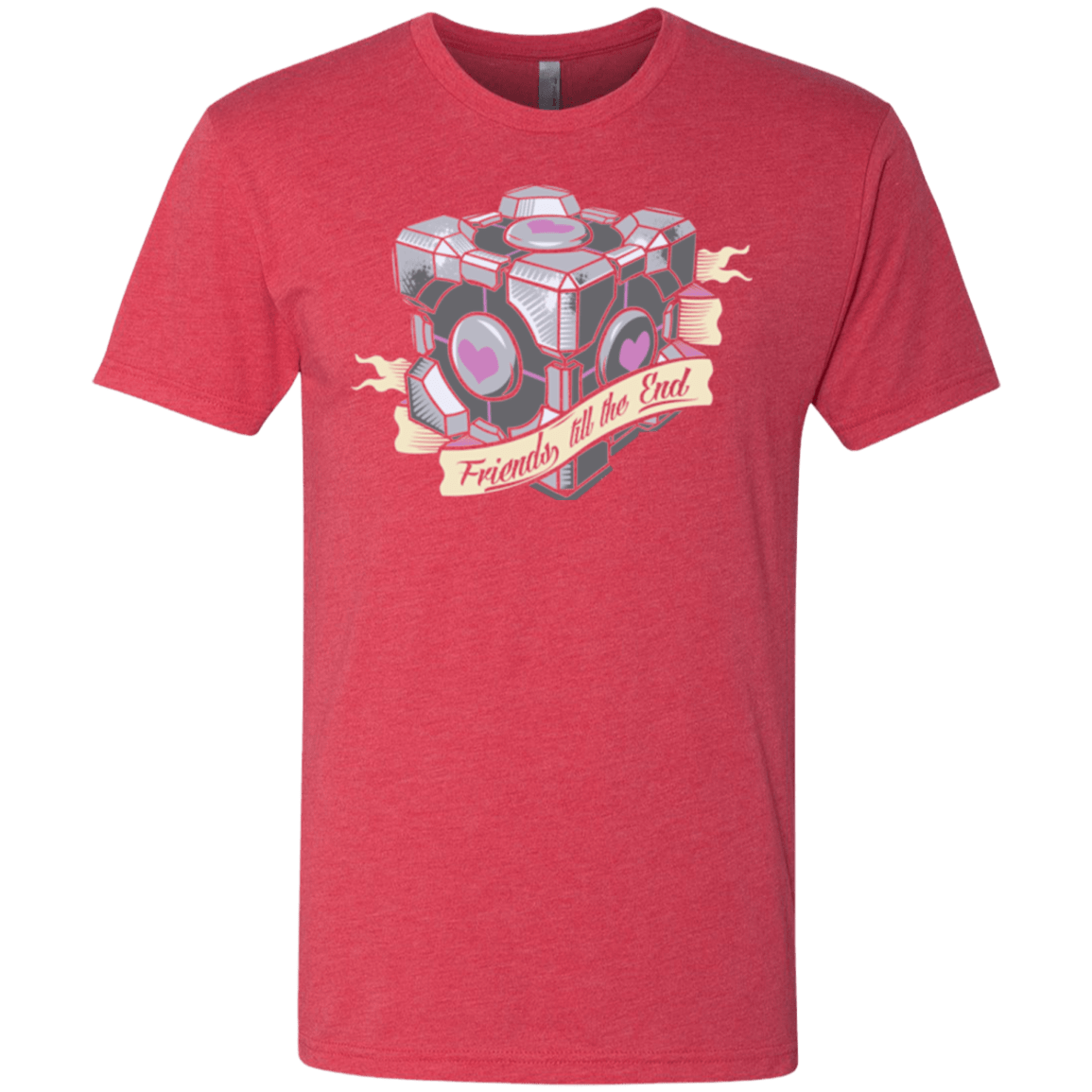 T-Shirts Vintage Red / Small Friends till the End Men's Triblend T-Shirt
