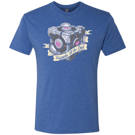 T-Shirts Vintage Royal / Small Friends till the End Men's Triblend T-Shirt
