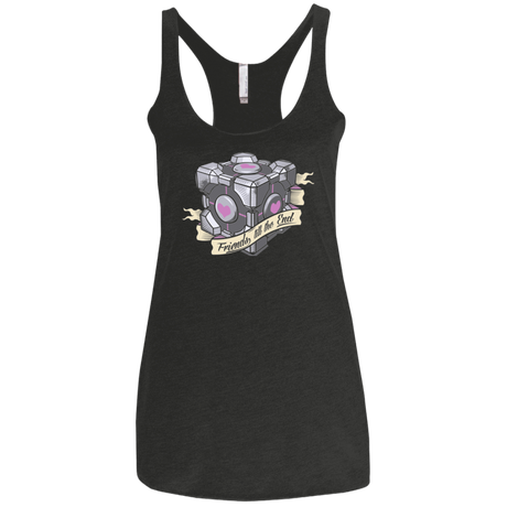T-Shirts Vintage Black / X-Small Friends till the End Women's Triblend Racerback Tank