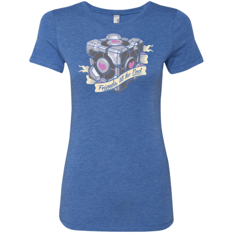 T-Shirts Vintage Royal / Small Friends till the End Women's Triblend T-Shirt