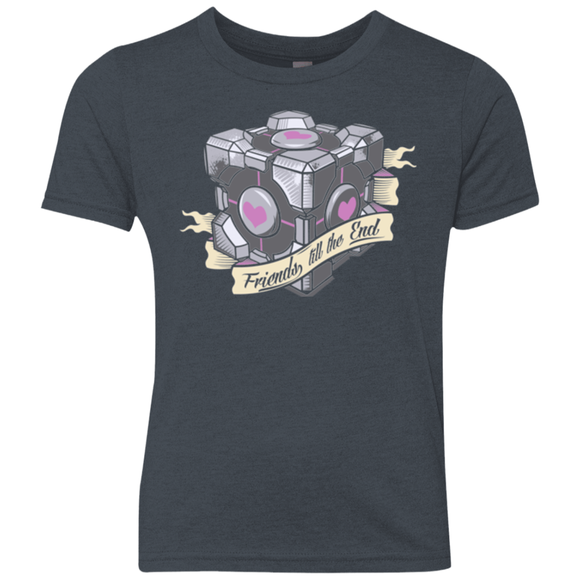 T-Shirts Vintage Navy / YXS Friends till the End Youth Triblend T-Shirt