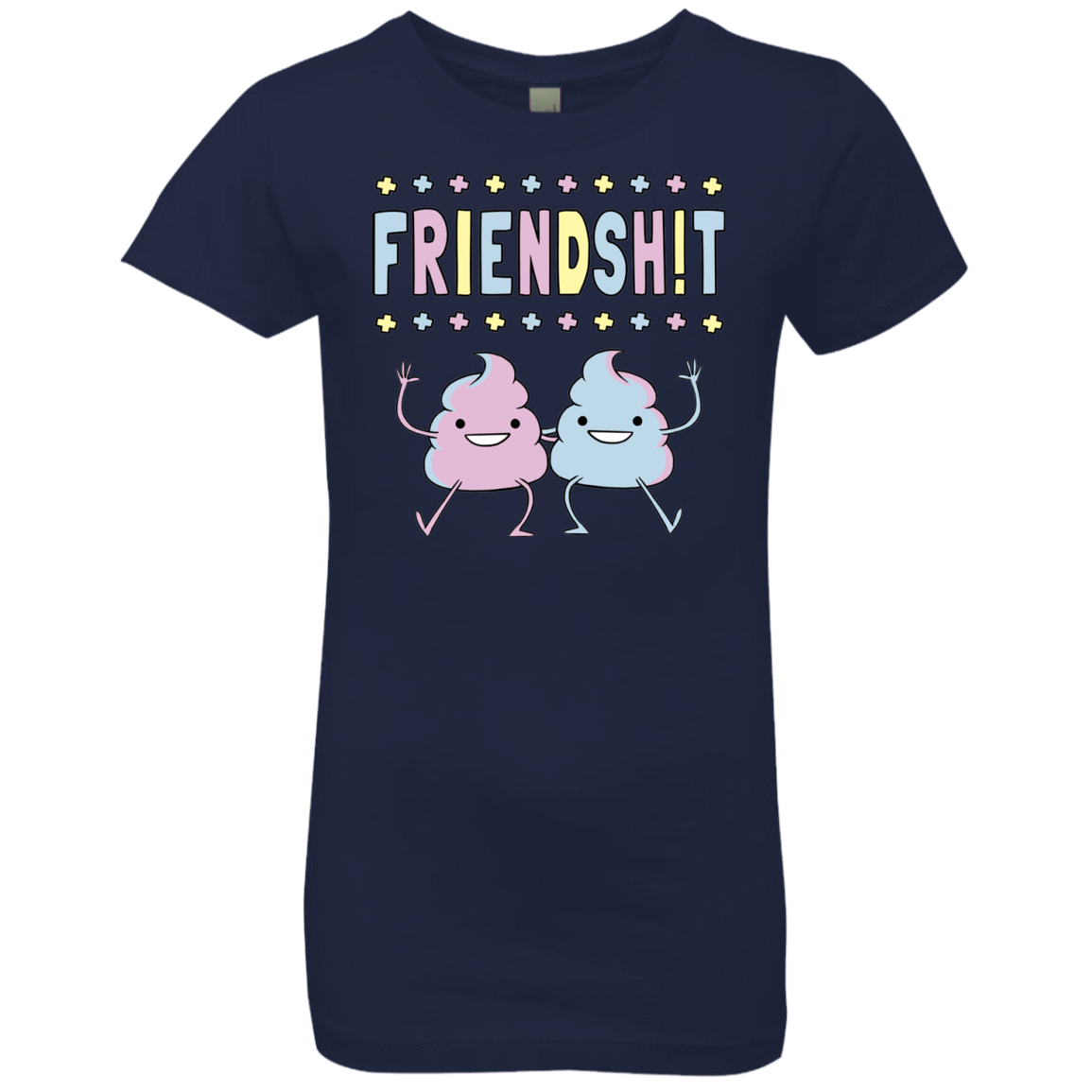 T-Shirts Midnight Navy / YXS Friendsh!t Girls Premium T-Shirt