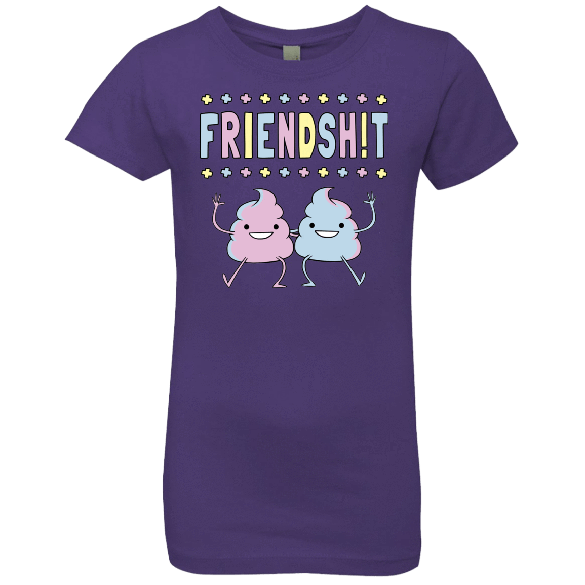 T-Shirts Purple Rush / YXS Friendsh!t Girls Premium T-Shirt