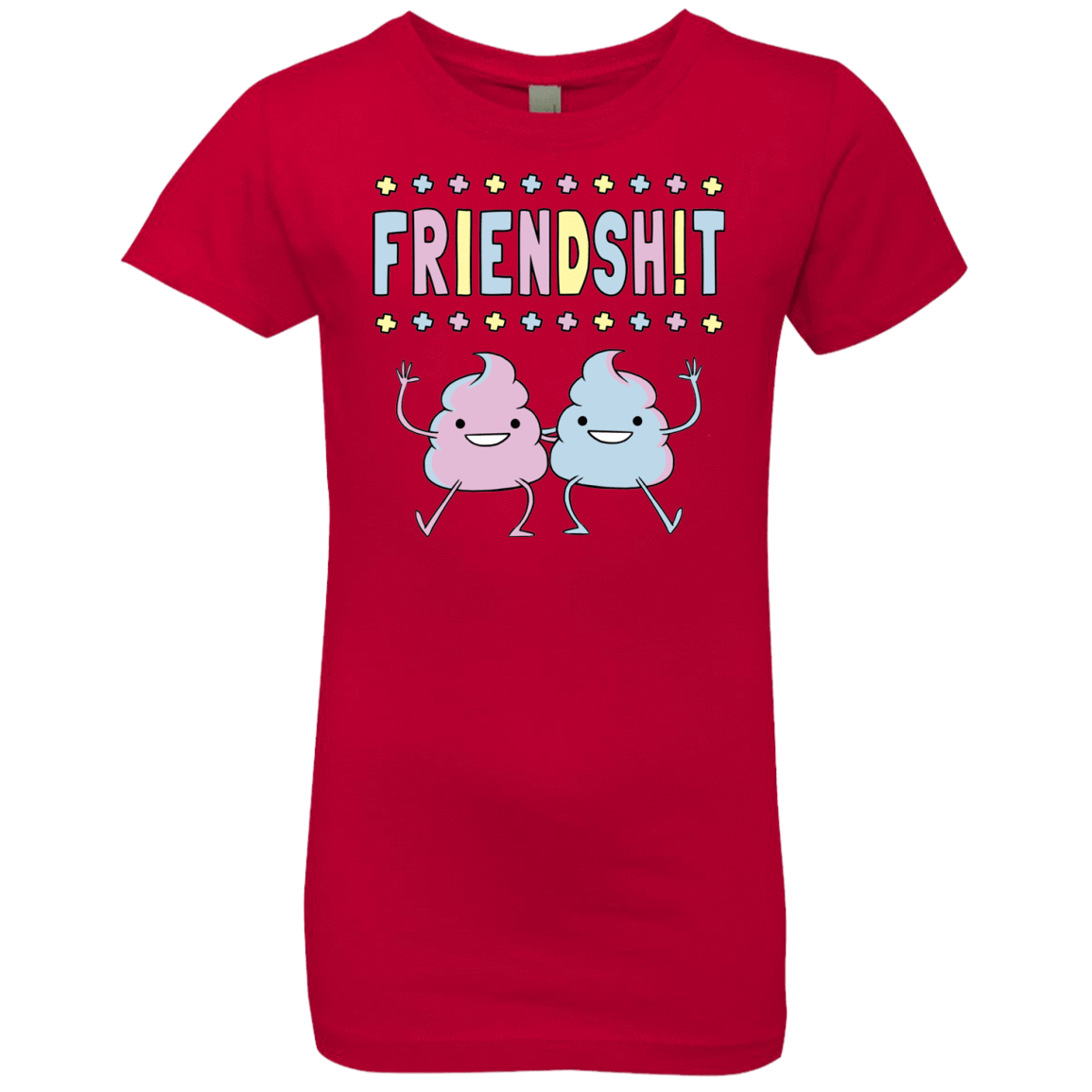 T-Shirts Red / YXS Friendsh!t Girls Premium T-Shirt