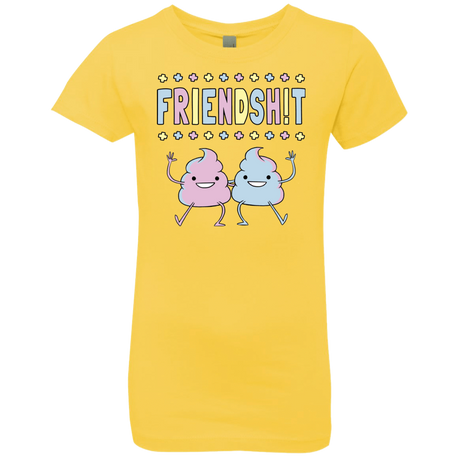 T-Shirts Vibrant Yellow / YXS Friendsh!t Girls Premium T-Shirt