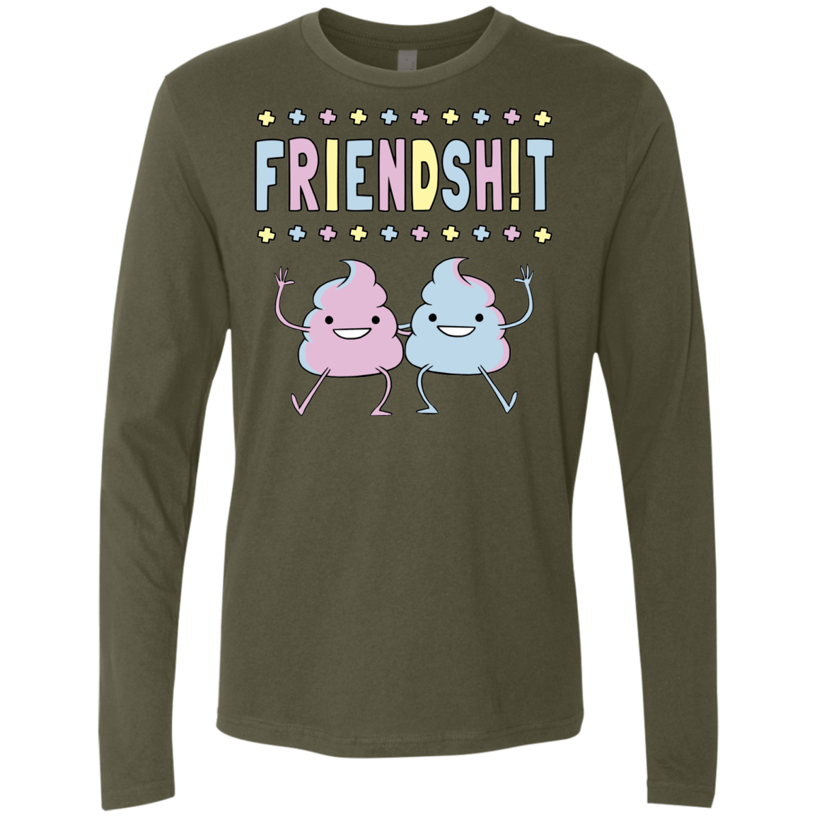 Friendsh!t Men's Premium Long Sleeve
