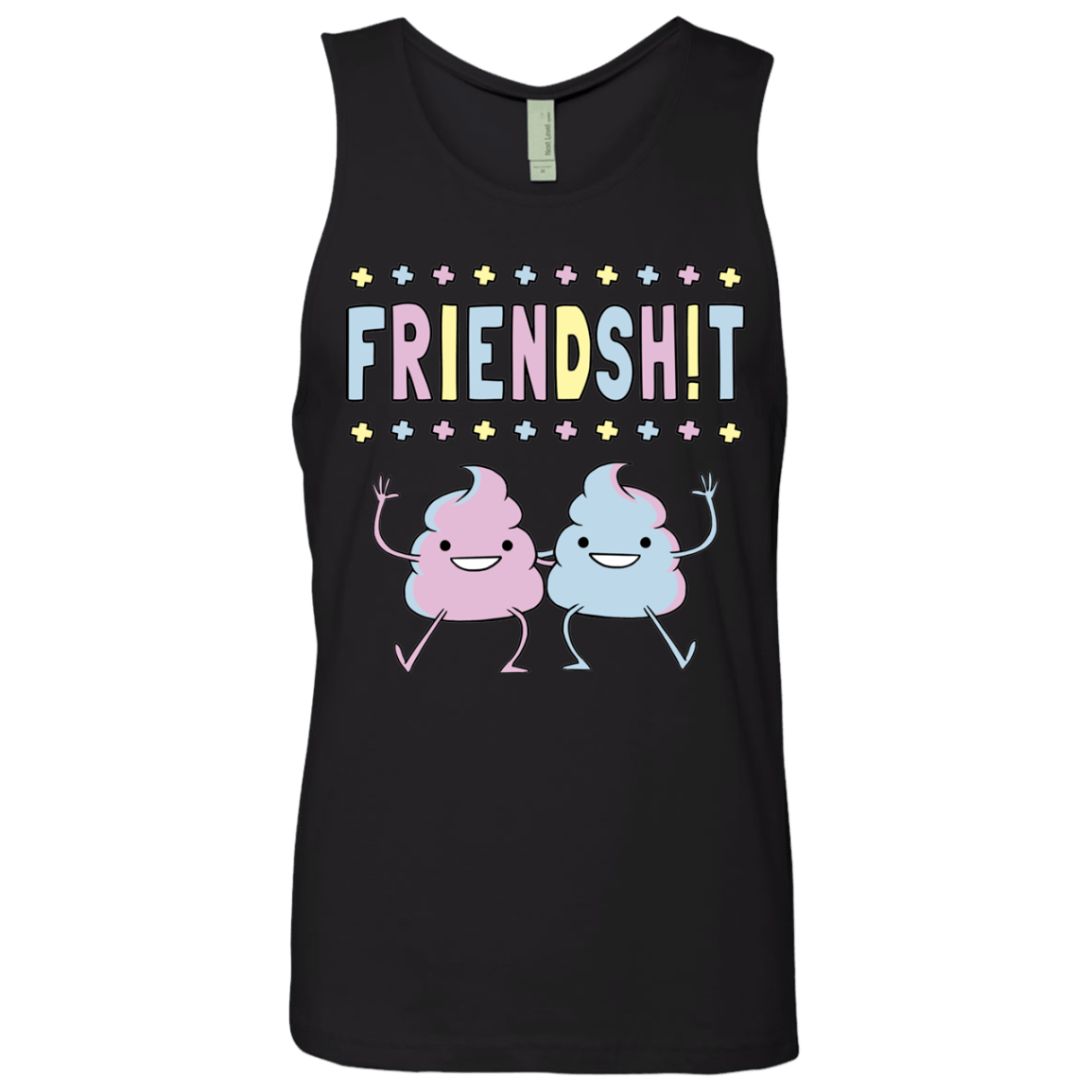 T-Shirts Black / S Friendsh!t Men's Premium Tank Top