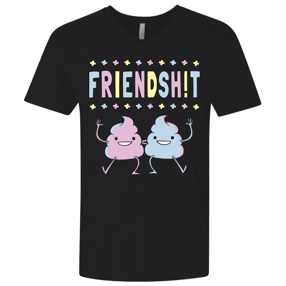 T-Shirts Black / X-Small Friendsh!t Men's Premium V-Neck