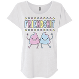 T-Shirts Heather White / X-Small Friendsh!t Triblend Dolman Sleeve