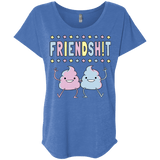 T-Shirts Vintage Royal / X-Small Friendsh!t Triblend Dolman Sleeve