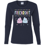 T-Shirts Navy / S Friendsh!t Women's Long Sleeve T-Shirt