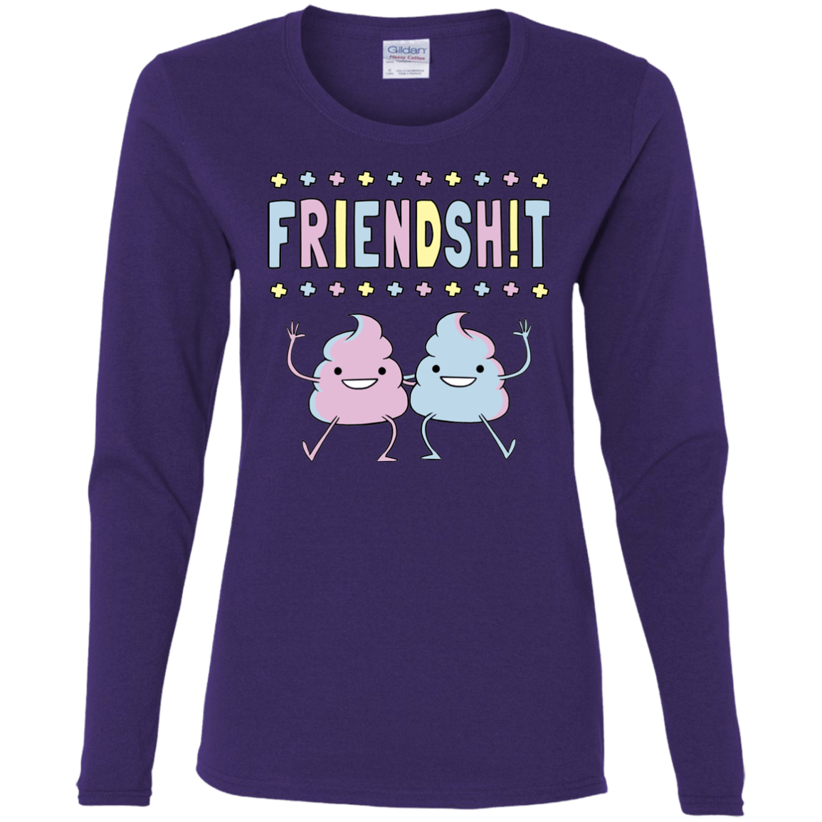 T-Shirts Purple / S Friendsh!t Women's Long Sleeve T-Shirt