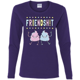 T-Shirts Purple / S Friendsh!t Women's Long Sleeve T-Shirt