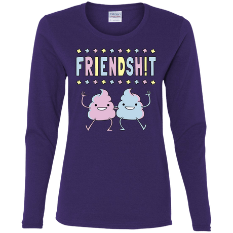 T-Shirts Purple / S Friendsh!t Women's Long Sleeve T-Shirt