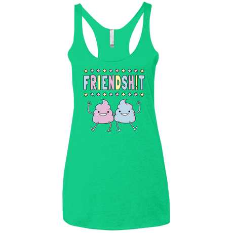 T-Shirts Envy / X-Small Friendsh!t Women's Triblend Racerback Tank