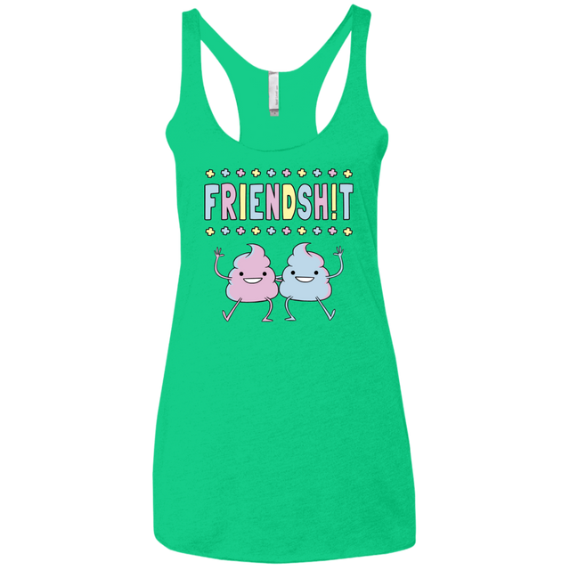 T-Shirts Envy / X-Small Friendsh!t Women's Triblend Racerback Tank