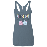 Friendsh!t Women's Triblend Racerback Tank