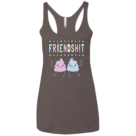 T-Shirts Macchiato / X-Small Friendsh!t Women's Triblend Racerback Tank