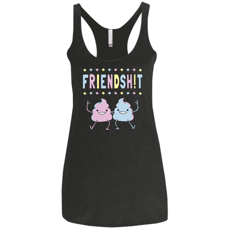 T-Shirts Vintage Black / X-Small Friendsh!t Women's Triblend Racerback Tank