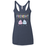 T-Shirts Vintage Navy / X-Small Friendsh!t Women's Triblend Racerback Tank