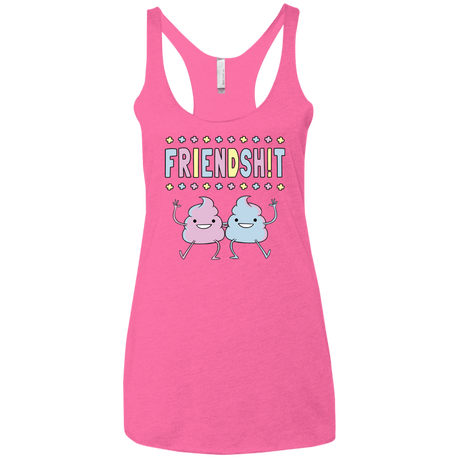 T-Shirts Vintage Pink / X-Small Friendsh!t Women's Triblend Racerback Tank