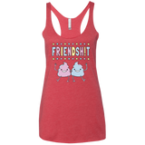 T-Shirts Vintage Red / X-Small Friendsh!t Women's Triblend Racerback Tank