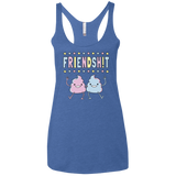 T-Shirts Vintage Royal / X-Small Friendsh!t Women's Triblend Racerback Tank