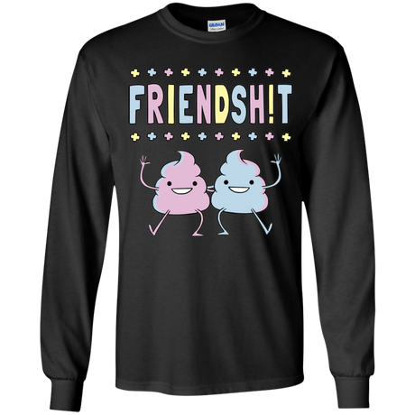 T-Shirts Black / YS Friendsh!t Youth Long Sleeve T-Shirt