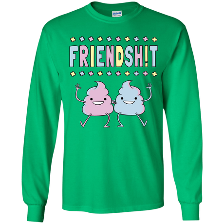 T-Shirts Irish Green / YS Friendsh!t Youth Long Sleeve T-Shirt