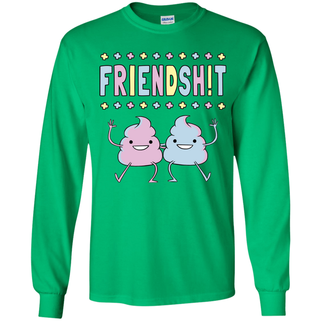 T-Shirts Irish Green / YS Friendsh!t Youth Long Sleeve T-Shirt