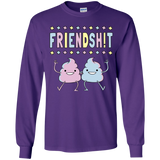 T-Shirts Purple / YS Friendsh!t Youth Long Sleeve T-Shirt