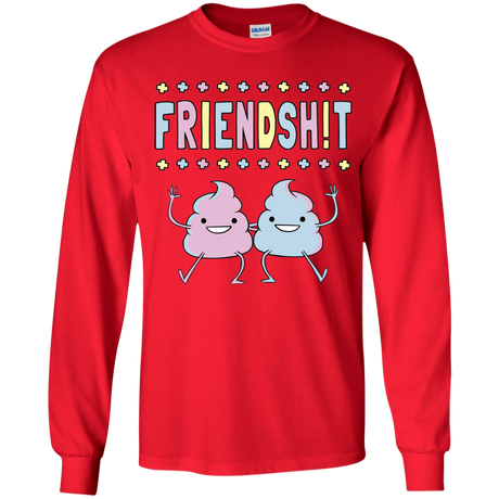 T-Shirts Red / YS Friendsh!t Youth Long Sleeve T-Shirt