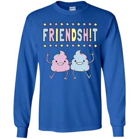 T-Shirts Royal / YS Friendsh!t Youth Long Sleeve T-Shirt