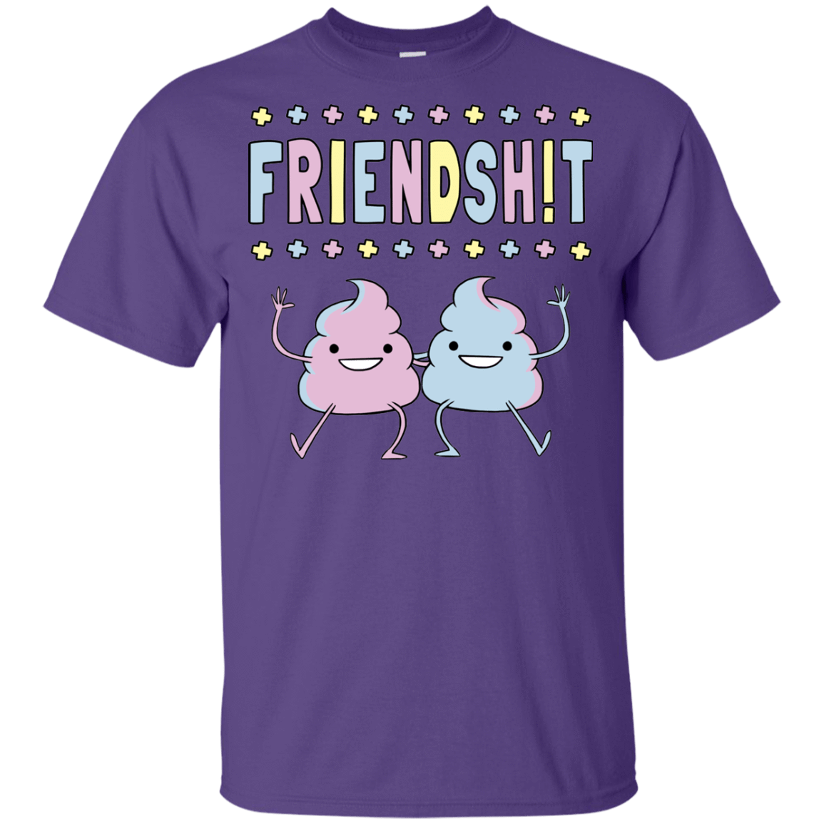T-Shirts Purple / YXS Friendsh!t Youth T-Shirt