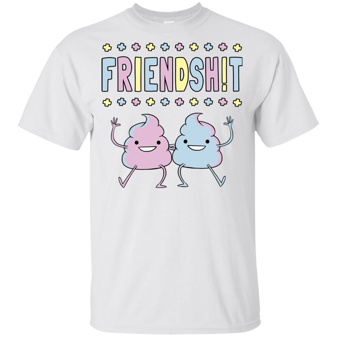 T-Shirts White / YXS Friendsh!t Youth T-Shirt